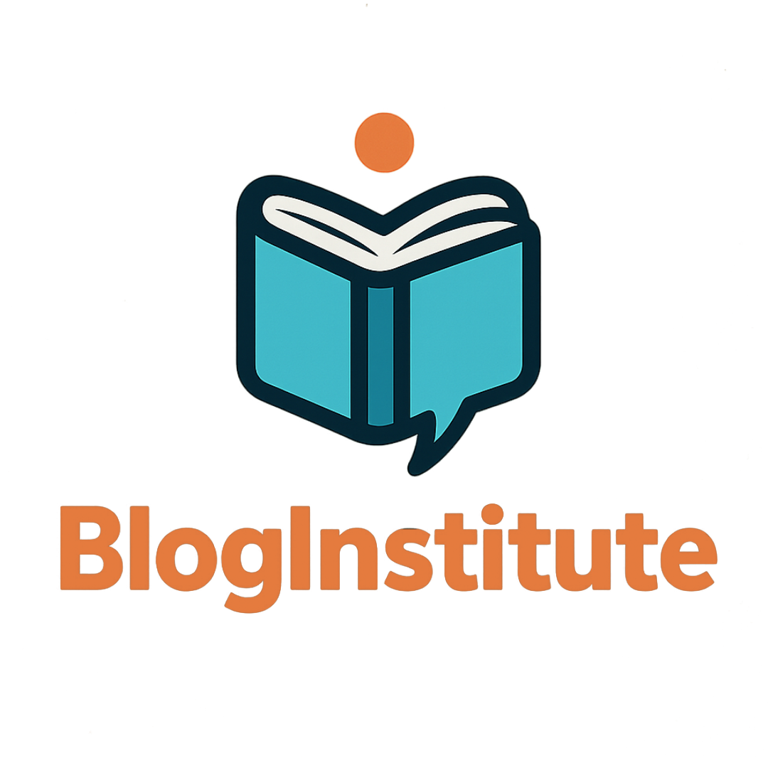 a logo blog institute