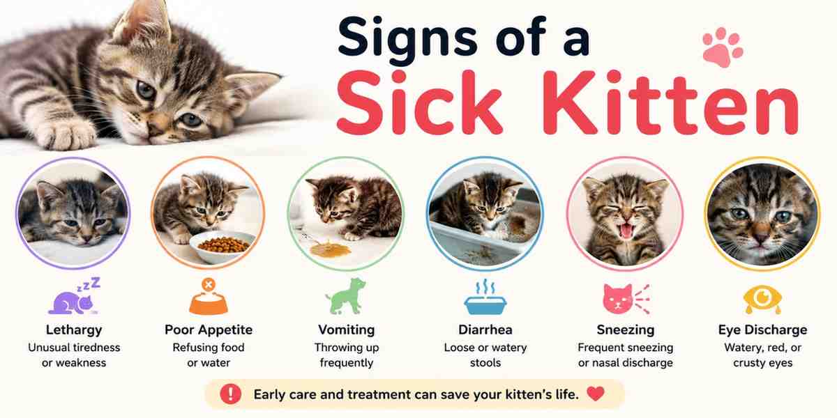 Signs of a Sick Kitten: Complete Guide for Cat Owners